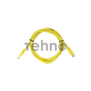 Патч-корд литой Telecom UTP кат.5е 1,5м желтый