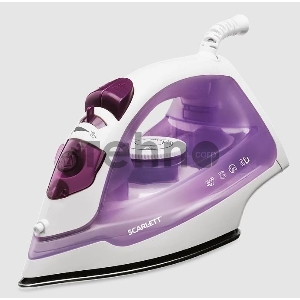 Утюг Scarlett SC-SI30S06 2200Вт белый/лиловый