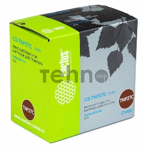 Тонер Картридж Cactus CS-TNP27C голубой для Konica Minolta C25 (6000стр.)