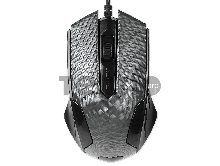 Мышь Qumo Office M14 Gray, проводная, оптическая