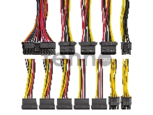 Серверный БП 400W Exegate EX292186RUS ServerPRO-2U-400ADS (2U, APFC, КПД 85% (80 PLUS Bronze), 6cm ball bearing fan, 24pin, 2x8pin, 5xSATA, 3xIDE)