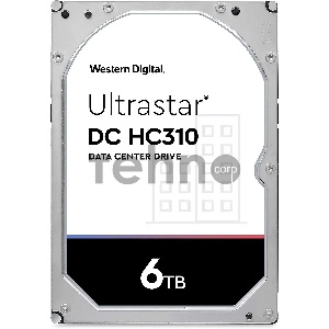 Жесткий диск HGST SATA-III 6Tb 0B36039 HUS726T6TALE6L4 Ultrastar 7K6 (7200rpm) 256Mb 3.5