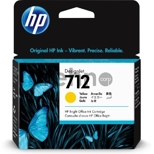 Картридж струйный HP 712 3ED69A желтый (29мл) для HP DJ Т230/630