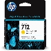 Картридж струйный HP 712 3ED69A желтый (29мл) для HP DJ Т230/630, фото 2
