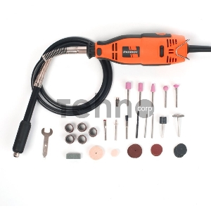 Гравер электрический PATRIOT EE 160  с гибким валом, 160Вт, 40 насадок в комплекте, кейс