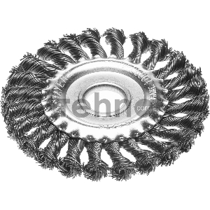 Кордщетка STAYER 35120-150  дисковая для УШМ плетенные пучки проволоки 0.5мм 150мм/22мм