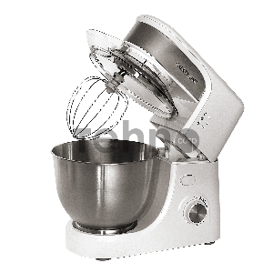 Миксер Galaxy LINE GL2231, белый/серебро