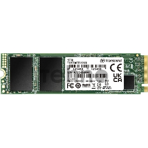 Твердотельный накопитель Transcend MTE220S SSD 1TB, 3D TLC, M.2 (2280), PCIe Gen 3.0 x4, NVMe, R3400/W1900, TBW 2200