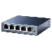 Коммутатор TP-Link SOHO  TL-SG105  5-port Desktop Gigabit Switch, 5 10/100/1000M RJ45 ports, metal case, фото 10