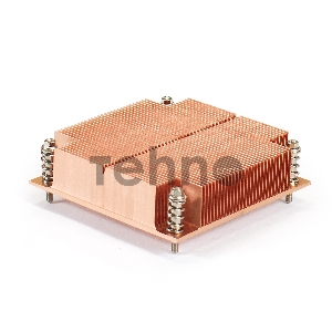 Радиатор для процессора ExeGate EX286163RUS ESNK-0047.1U.2011/2066.Cu (Медный, socket LGA2011/2066, TDP 100W, 435г, на винтах, с термопастой, Retail box)