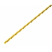 Термоусаживаемая трубка REXANT 1,5/0,75 мм, желтая, упаковка 50 шт. по 1 м, фото 1