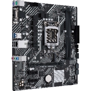Материнская плата ASUS PRIME H510M-E, LGA1200, H510, 2*DDR4, D-Sub + HDMI, SATA3, Audio, Gb LAN, USB 3.2*4, USB 2.0*6, COM*1 header (w/o cable), mATX ; 90MB17E0-M0EAY0