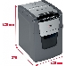 Шредер Rexel Optimum AutoFeed 90X черный с автоподачей (секр.P-4)/фрагменты/90лист./34лтр./скрепки/скобы/пл.карты, фото 9