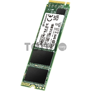 Твердотельный накопитель Transcend MTE220S SSD 1TB, 3D TLC, M.2 (2280), PCIe Gen 3.0 x4, NVMe, R3400/W1900, TBW 2200