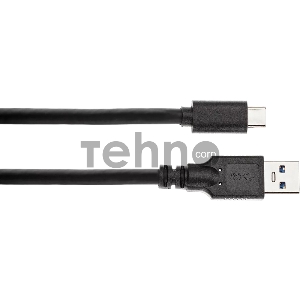Кабель-адаптер USB 3.1 Type-Cm --> USB 3.0 Am, 2м Aopen/Qust/VCOM <ACU401-2M>