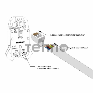 Телефонный разъем RJ-12(6P6C)