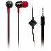 Внутриканальные стереонаушники с микрофоном SVEN E-190M, черный-красный Внутриканальные стереонаушники с микрофоном SVEN E-190M, черный-красный, фото 2