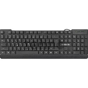 Клавиатура USB DEFENDER ELEMENT HB-190 RU BLACK 45191