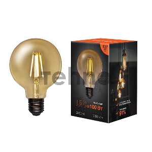 Лампа филаментная REXANT Груша A95 11.5 Вт 1380 Лм 2400K E27 золотистая колба