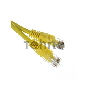 Патч-корд литой Telecom UTP кат.5е 1,5м желтый