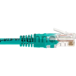 Патчкорд литой Telecom UTP кат.5е 1,5м зеленый