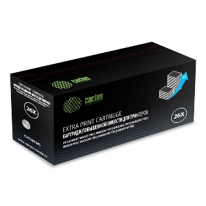 Тонер Картридж Cactus CS-CF226X-MPS черный (12000стр.) для HP LJ M402d/M402n/M426dw/M426fdn/M426fdw