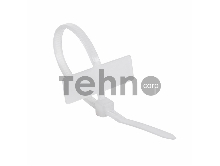 Хомут под маркер nylon 100x2,5 мм 100 шт. белый REXANT