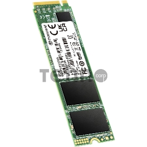 Твердотельный накопитель Transcend MTE220S SSD 1TB, 3D TLC, M.2 (2280), PCIe Gen 3.0 x4, NVMe, R3400/W1900, TBW 2200