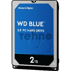 Жёсткий диск WD Blue™ WD20SPZX 2ТБ 2,5 5400RPM 128MB (SATA-III) Mobile