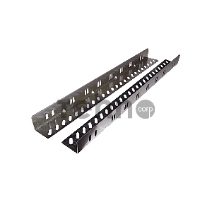 Комплект уголков опорных (направляющие) для напольных шкафов, глубина 450 мм, нагрузка до 50 кг. (УО-45)  (2шт.)