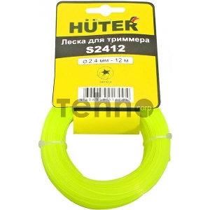 Леска для садовых триммеров Huter S2412 d=2.4мм L=12м для Huter GGT-800S(T)/1000S(T)/1300S(T)/1500S(T) (71/2/12) Леска для садовых триммеров Huter S2412 d=2.4мм L=12м для Huter GGT-800S(T)/1000S(T)/1300S(T)/1500S(T) (71/2/12)