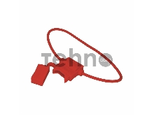 Держатель предохранителя типа Cтандарт прямоугольный красный REXANT