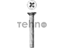 Винт DIN 965, M3x12 мм, 38 шт, кл. пр. 5.8, оцинкованный, ЗУБР