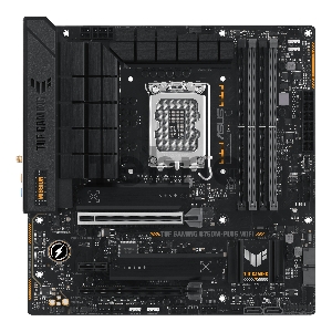 Материнская плата ASUS TUF GAMING B760M-PLUS WIFI Soc-1700 Intel B760 4xDDR5 mATX AC`97 8ch(7.1) 2.5Gg RAID+HDMI+DP