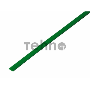 Трубка термоусадочная 4.0/2.0 1м зел. Rexant 20-4003