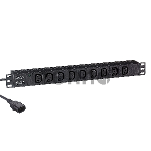 Блок розеток горизонтальный ExeGate ServerPro PDU-19H909 Al-9C13-C14-2.5, 19, 1U, Алюминий, 9 IEC 320 C13, кабель с вилкой C14 VDE-250V-10A-3*1.5mm2, 2.5 метра, черный Блок розеток горизонтальный ExeGate ServerPro PDU-19H909 Al-9C13-C14-2.5, 19, 1U, Алюминий, 9 IEC 320 C13, кабель с вилкой C14 VDE-250V-10A-3*1.5mm2, 2.5 метра, черный