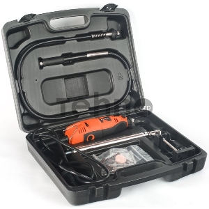 Гравер электрический PATRIOT EE 160  с гибким валом, 160Вт, 40 насадок в комплекте, кейс