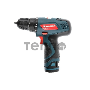 Аккум.дрель HAMMER ACD120GLi PREMIUM  12.0В 2x1.3Ач 10мм 0-350/0-1100об/мин 28Нм зар.1ч