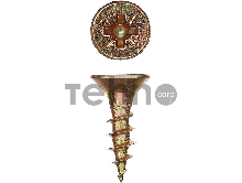 Саморезы СУ-Ж универсальные, 12 х 3.0 мм, 90 шт, желтый цинк, ЗУБР