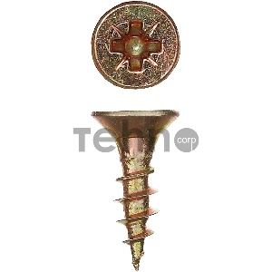 Саморезы СУ-Ж универсальные, 12 х 3.0 мм, 90 шт, желтый цинк, ЗУБР