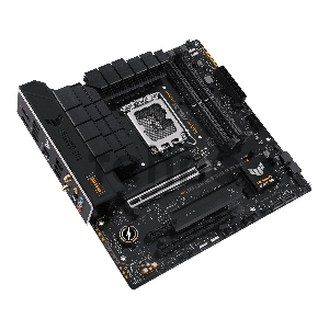 Материнская плата ASUS TUF GAMING B760M-PLUS WIFI Soc-1700 Intel B760 4xDDR5 mATX AC`97 8ch(7.1) 2.5Gg RAID+HDMI+DP