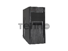 Корпус Minitower ExeGate MA-373X Black, mATX <UN450, 120mm> 2*USB, Audio