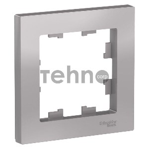 Рамка 1-м ATLAS DESIGN алюм. SchE ATN000301