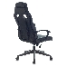 Кресло игровое Zombie DRIVER черный/голубой искусственная кожа с подголов. крестовина пластик, фото 4