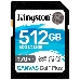 Флеш карта SD 512GB Kingston SDXC Class 10 UHS-I U3 V30 Canvas Go Plus 170MB/s, фото 4