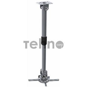 Кронштейн для проектора Cactus CS-VM-PR16L-AL серебристый макс.13.6кг настенный и потолочный поворот и наклон Кронштейн для проектора Cactus CS-VM-PR16L-AL серебристый макс.13.6кг настенный и потолочный поворот и наклон