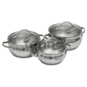 Набор кастрюль Катунь КТ-АР-011-1 Медея, 1,6л+2,2л+3,2л