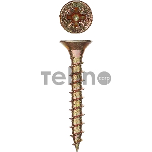 Саморезы СУ-Ж универсальные, 25 х 3.0 мм, 70 шт, желтый цинк, ЗУБР