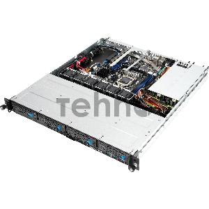 Платформа Asus RS300-E11-RS4 1U, LGA1200, 4xDDR4, 4x3.5 (1xSFF8643, 2xOcuLink on the backplane,), DVDRW, 2x1GbE, 1xM.2 SATA/PCIE 2280, optional ASMB10-iKVM, HDMI (from CPU), 2x450W