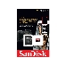 Флеш карта microSD 32GB SanDisk microSDHC Class 10 UHS-I A1 V30 U3 Extreme Pro (SD адаптер) 100MB/s, фото 2